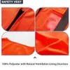High visibility reflective 12 piece inssafety jacket Custom Clothes High Visibility Breathable Reflective Safety Vest For Outdoor Running Sports