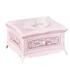 Decorative Objects Figurines Makeup Mirror Jewelry Box Music Dancing Ballerina Drawer Girl Kids al Toy Gift Pink 221108