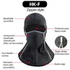 Cycling Caps ThinkRider Cap Winter Warm Running Scarf Balaclava Velvet Bike Full Face Cover Headwear Climbing Fishing Skating Hat