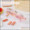 Staplers Ins Stapler Girly Cute Student Large School Supplies 1000Pcs Engrampador Papel Reliure Livre Office Accessories 220510 Drop Dhn8T