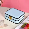 Jewelry Box Jewelrys Organizer Display Travel Earrings Necklace Case Boxes for Women Grils