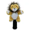 Altri prodotti da golf Animali Fairway Woods Head Covers Plush Club Wood Cover Unisex Mascot Novità Cute Gift 221114