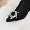 Sexy Women's Boots women shoes leather Over Knee Winter New Pointed thigh High Heel Wine Cup Elastic Socks Rhinestone Buckle Thin