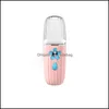Andere Haushaltsminderung Auffüllen Wasser Gesichtsdampfgerät USB Mini Ladies Hand Hold Instrument Blumentröpfchen humidifie dhqrm