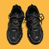 스니커즈 남성 신발 디자이너 파리 B의 3 세대 아빠 신발 여성 트랙 3 0 남자와 여자 레저 스포츠, LED 조명이 증가하여 얇은 H1을 보여줍니다.
