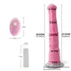 Sex Toys Masager Massager Toys USB RECHARGEABLE Electric Penis för män och kvinnor Masturbation Formed Monster Anal Plug Vibrator Toy CR86 ZV3W