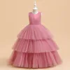 Kinder Weihnachten Wear Neujahr Kostüm Prinzessin Hochzeit Blumenmädchen Party tragen Kinder Zeremonie Prom Kleid Kleid DB-288