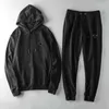 Kvinnors sp￥rdr￤kter designer kvinnor tv￥ stycken s￤tter kvinnliga hoodie jackor byxor med bokst￤ver sida f￶r lady slim jumpers woman tracksuit autunmn fj￤der outwears 0eam