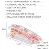 Staplers ins Stapler Girly Cute Student School Securdes 1000pcs Engrampador Papel Reliure Livre Office Accessories 220510 Drop Dhn8t