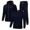 2024 New Mens Sports Set trois pièces survêtement Tracksuit Leopard Lettre à sweat à sweat à sweat à sweats de veste coton