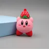 파티 호의 애니메이션 피겨 Kawaii Kirby Stars 다른 모양 PVC 모델 장난감 소년과 여자 장난감 친구 또는 어린이를위한 생일 선물