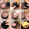 Round Shape Hamburger Press Minced Meat Pie Non Stick Chef Cutlets Ground Meat Mold Beef Grill Burger Maker Patty Steak Machine