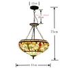 Pendelleuchten Europäischen Stil Retro Nostalgie Anti Kronleuchter Bar Down Tiffanylamps Wohnzimmer Schlafzimmer Farbe Ornamente LED