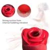 Erwachsene Sexspielzeug Rosenzunge lecken Klitormassage Vibration Saugen Vibrierende Eier Silikon wasserdicht 6 Modi Vibrator für Frauen