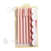 6Pcs/Bag Creative Cute Morandi/Retro/Sea Blue/Pink Simple Small Fresh Gel Pen Kawaii Quick Drying Cap Neutral Supplies