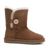 Designer Fuzzy Classic Warm Boots per donna Pantofola in pelle di pecora Mini Snow Short boot scarpe leggere e traspiranti Pelle autunno inverno fibbia originale con scatola misura 35-42