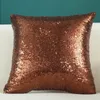 Solidny kolor błyszcząca poduszka świąteczna atmosfera Pillow Equer Nowy Rok Wedding Dom Home Decor Phillcase