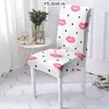 Chair Covers Sexy Red Lips Pattern Cover Cushions For Dining Forros Para Sillas De Comedor Banquet Party Kitchen Decoration Seat