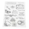 Clear Stamps Card Featry Past