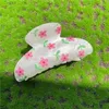 Huanzhi Bloemen Hart Tulphars Azijnzuur Grijper Zomer Haar Clips Vakantie Haar Klauwen Haarspeld voor vrouwen Girls Sieraden T220808