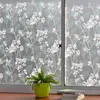 Window Stickers 3D Matte Film Anti Look Stained Glass Frozy Privacy Sticker Self Lime For Home