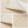 Tapis de table motif géométrique coloré napperon en lin de coton tapis de salle à manger coussin d'isolation thermique sous-verres de boisson accessoire de cuisine 42 32 cm