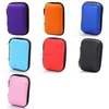 Storage Bags 100pcs Earphone Holder Case Carrying Hard Bag Box For Headphone Accessories Earbuds Memory Card USB