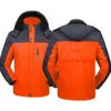 Herren Hoodies Logo Maßgeschneiderte Winter verdicken Windjacke Mantel wasserdichte warme Outdoor-Paare kältebeständige Bergsteigerbekleidung Jacken