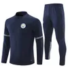 2022 2023 träningsoverall Half pull man City Training Suit HERR 21/22/23 Långärmad Sportswear Fotboll Survatment Foot Chandal kostym.