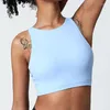 Yoga Outfit Femmes Sans couture Fitness Entraînement Sports Bras Push Up Squat Top Exercice Courir Gym Soutien-gorge avec rembourré