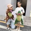 Dinosaur Backpack Cute Boy Girl Student Holiday School Study Comfortable Soft Animal Bags Toys Gifts D80