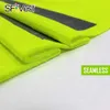 Polo Shirt Fibre płynna koszulka na sucha wydajność do męskiej hi vis refleksyjna koszulka bezpieczeństwa bez bocznego szwu sucha sucha koszulka