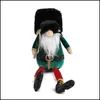 Christmas Decorations Christmas Decorations Nutcracker Soldier Doll Walnut Long Legs Plush For Home Navidad Natal Gift Kid 220914 Dr Dhcqn