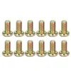 Biliardo Balls 6Pcs Table Rail Bronze Brass s Pocket Snooker American British Parts 221114