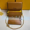 Borsa a tracolla 3 pezzi con scatola Designer di lusso all'ingrosso tripla pochette in vera pelle da donna con catena in oro Borsa a tracolla Borsa a tracolla da uomo