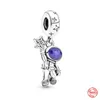 925 Sterling Silver Sky Galaxy Series Charm Beads Fit Original Pandora Armband Kvinnor smycken DIY Making