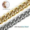 الياقات الكلاب Leasesh 304 طوق السلسلة من الفولاذ المقاوم للصدأ والمقود Super Strong Metal Choke Silver Gold Pet Rope for Party Show286C