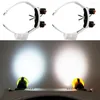 Watch Repair Kits Headband Magnifier Adjustable LED Cold Warm Light Combinations Magnifying Glass W/12 Lens For Jewelry