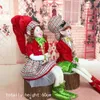 Elfi di Natale Peluche Elfo Bambola Decorazione di Natale Natale Giocattoli per bambini Navidad Regali di Capodanno Bambini Albero Appeso Ornamenti LJ201128