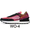 2022 Summit White Waffleone Mens Buty do biegania Aktywne Fuchsia Czarne trenerzy męskie wielkie jedność Pale Coral Kobiety Sneakers DC2533-600 DA7995-100