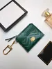 Marmont card holder Wallets Purses Genuine Leather Double G Luxury designer passport holders key pouch womens mens wallet wristlets keychain card pocket organizer