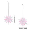 Décorations De Noël 2 Pcs Transparent Ice Party Acrylique Arbre Flocon De Neige Suspendu Décoration Pendentif DIY Navidad Adulte Enfants Cadeau Artisanat Décor