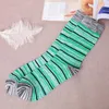 Chaussettes masculines dames mignonnes décontractées d'hiver chaud épais coton long pour les hommes en couleurs respirantes et déodorantes à rayures