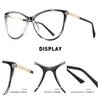 Okulary przeciwsłoneczne Ramy Wesołych projektów Kobiety kota oko oko oka rama damskie okulary modne
