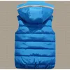 Gilets pour femmes printemps automne gilet femme à capuche en coton épaissir garder au chaud court sans manches veste d'hiver femmes gilet vêtements d'extérieur