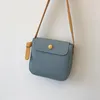 Borse da sera Borsa a tracolla monospalla alla moda in colori a contrasto Borsa a tracolla e borsa da donna portatile in PU femminile Tote Bolso Mujer