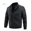 Chaquetas de hombre primavera otoño hombres Casual abrigo masculino rompevientos moda chaqueta de bombardero delgada abrigo de béisbol 5Xl