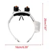 Watch Repair Kits Headband Magnifier Adjustable LED Cold Warm Light Combinations Magnifying Glass W/12 Lens For Jewelry