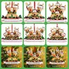 Kerstdecoraties 2022 Gepersonaliseerde stamboom ornament hanger mini ophangen