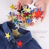 Notions Iron on Patches Assorted Colors Small Star Patch Sewing Embroiedred Appliques Stickers for Clothing Jackets Backpack DIY Decorations